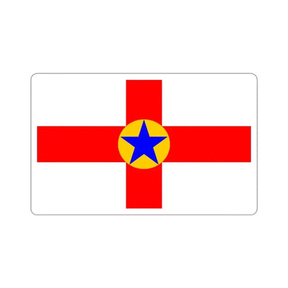 Flag of Mosta 1993 to 2007 Malta STICKER Vinyl Die-Cut Decal - The Sticker Space