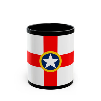 Flag of Mosta Malta - Black Coffee Mug-11oz-The Sticker Space