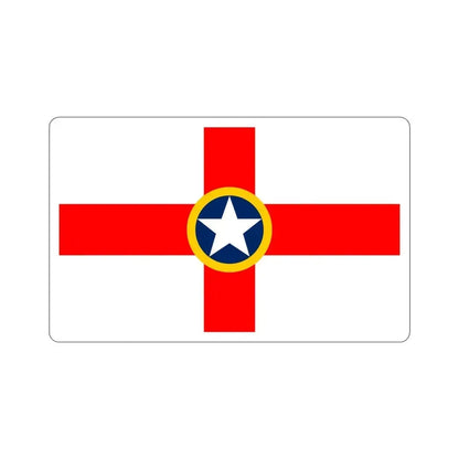 Flag of Mosta Malta STICKER Vinyl Die-Cut Decal 4 Inch - The Sticker Space