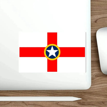 Flag of Mosta Malta STICKER Vinyl Die-Cut Decal - The Sticker Space