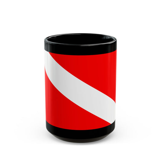 Flag of Mqabba Malta - Black Coffee Mug-15oz-The Sticker Space