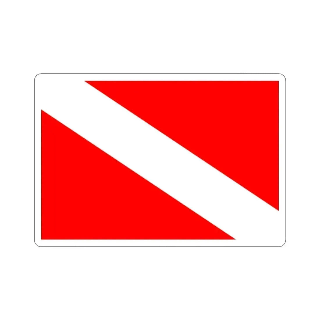 Flag of Mqabba Malta STICKER Vinyl Die-Cut Decal 2 Inch - The Sticker Space