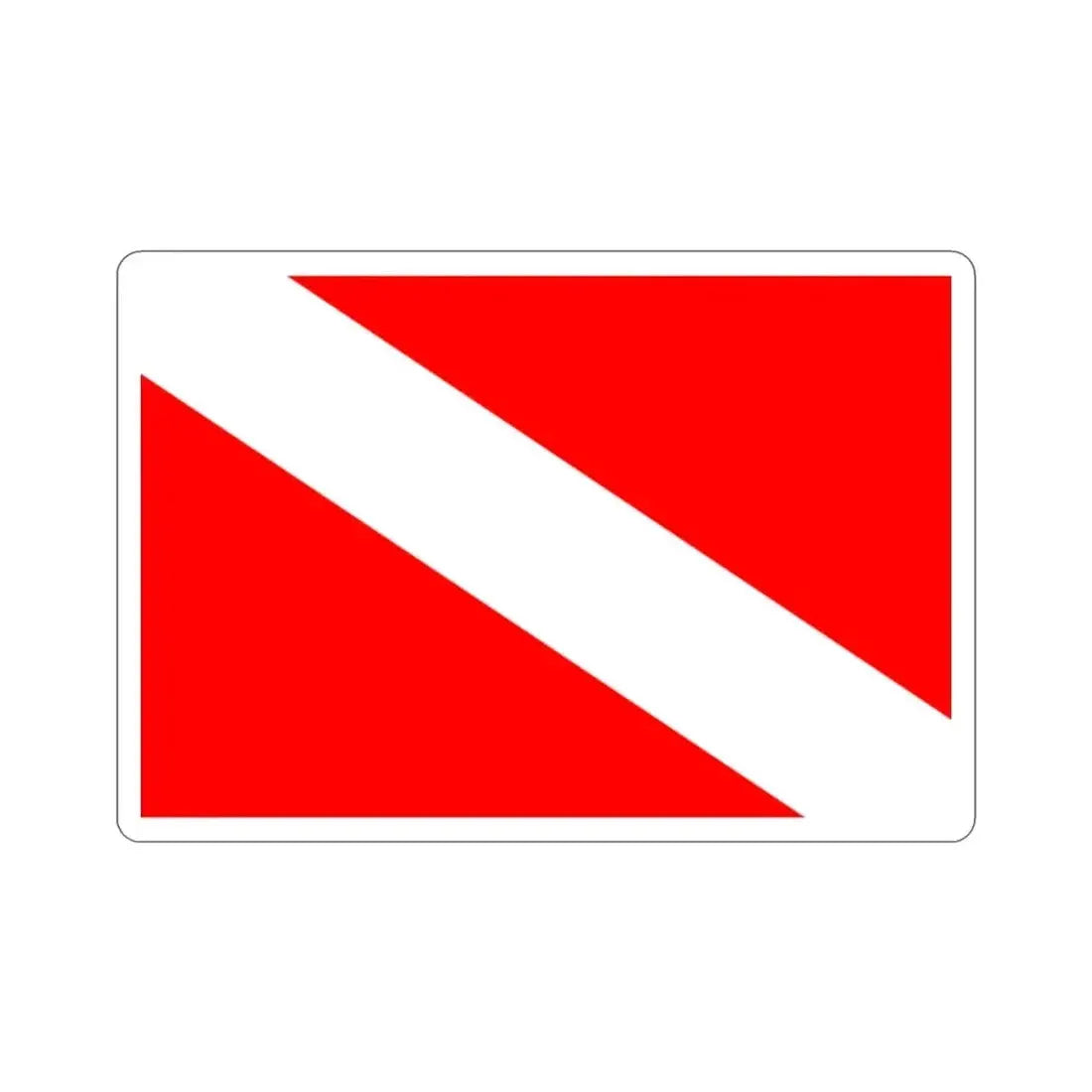 Flag of Mqabba Malta STICKER Vinyl Die-Cut Decal - The Sticker Space