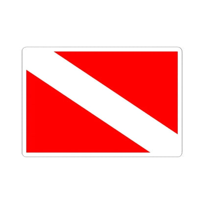 Flag of Mqabba Malta - STICKER Vinyl Kiss-Cut Decal 2 Inch White - The Sticker Space