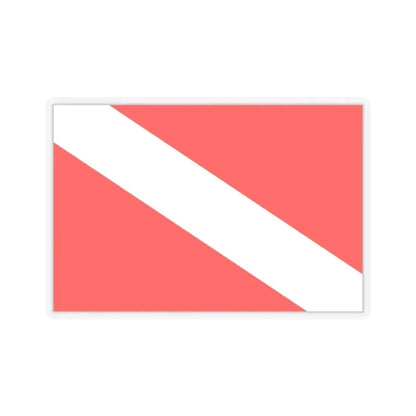 Flag of Mqabba Malta - STICKER Vinyl Kiss-Cut Decal 3 Inch Transparent - The Sticker Space