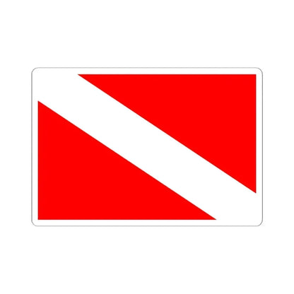 Flag of Mqabba Malta - STICKER Vinyl Kiss-Cut Decal 6 Inch White - The Sticker Space