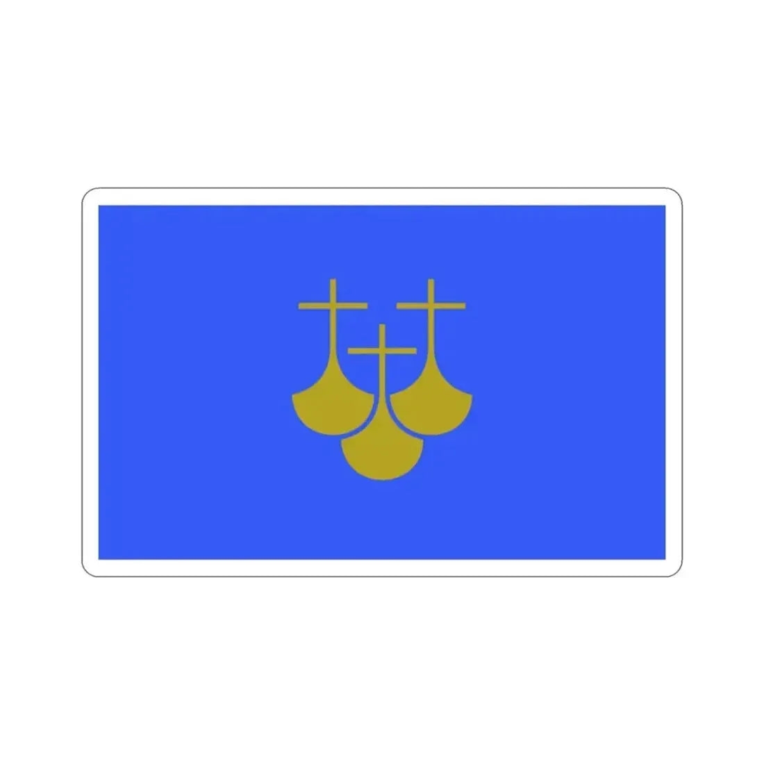 Flag of Møre of Romsdal Norway STICKER Vinyl Die-Cut Decal 2 Inch - The Sticker Space