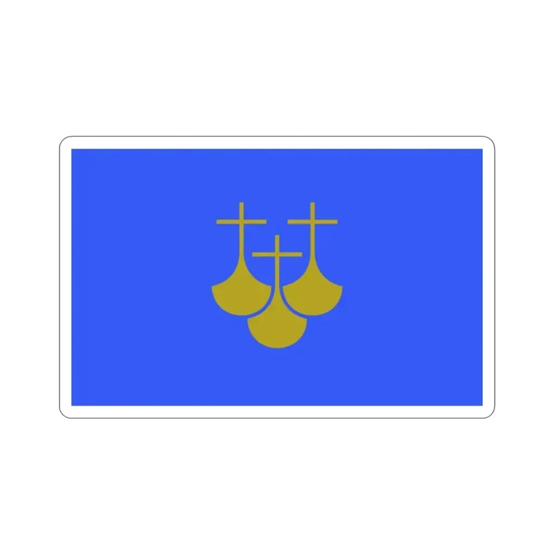 Flag of Møre of Romsdal Norway STICKER Vinyl Die-Cut Decal 2 Inch - The Sticker Space