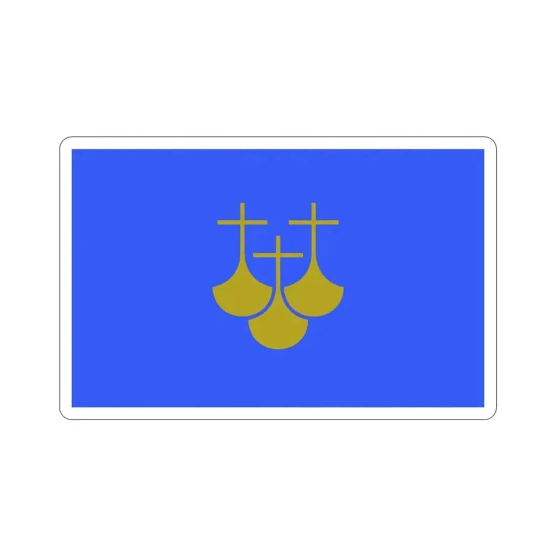 Flag of Møre of Romsdal Norway STICKER Vinyl Die-Cut Decal 3 Inch - The Sticker Space