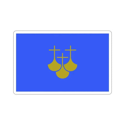 Flag of Møre of Romsdal Norway STICKER Vinyl Die-Cut Decal 3 Inch - The Sticker Space