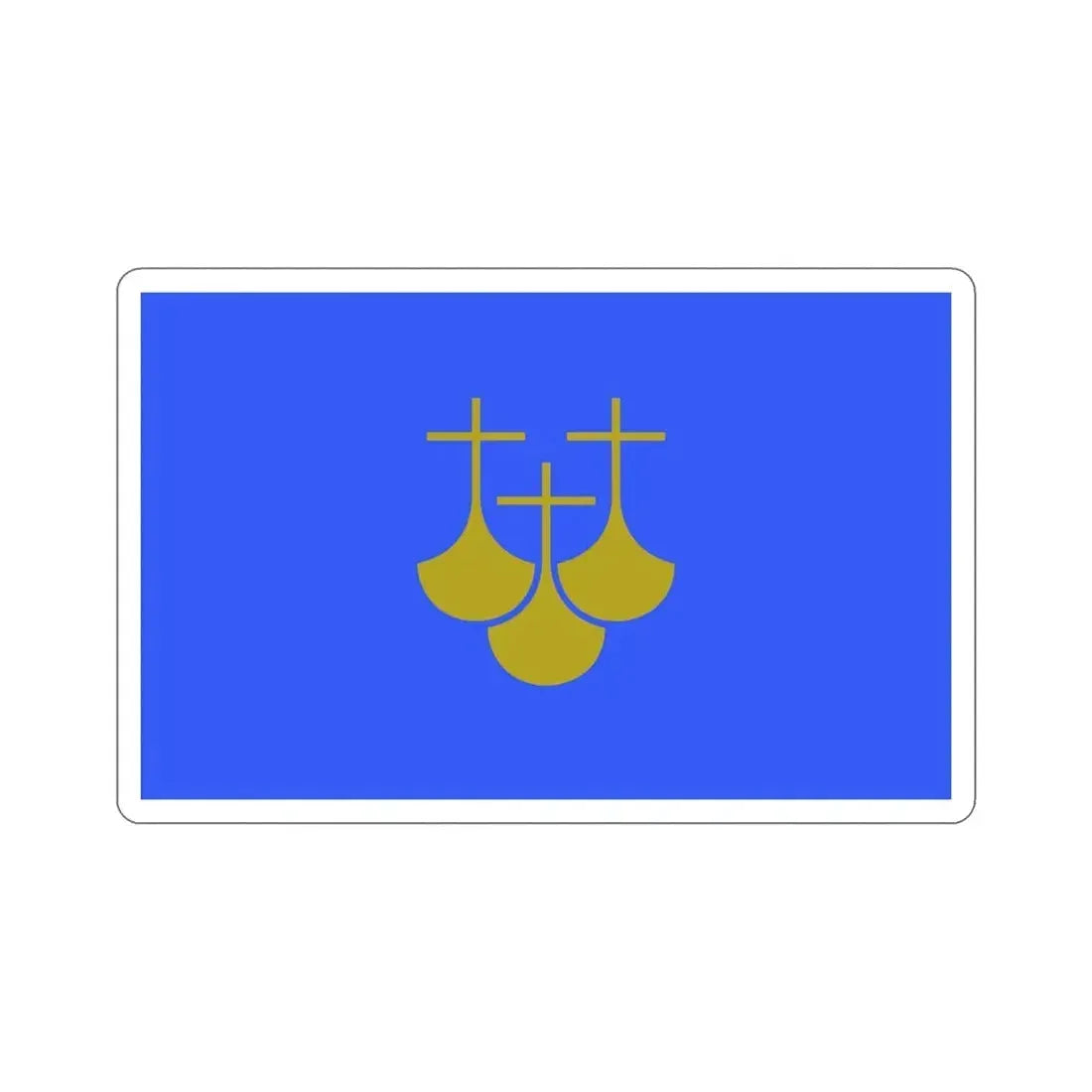 Flag of Møre of Romsdal Norway STICKER Vinyl Die-Cut Decal 5 Inch - The Sticker Space