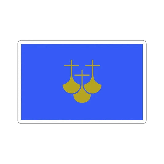 Flag of Møre of Romsdal Norway STICKER Vinyl Die-Cut Decal 6 Inch - The Sticker Space