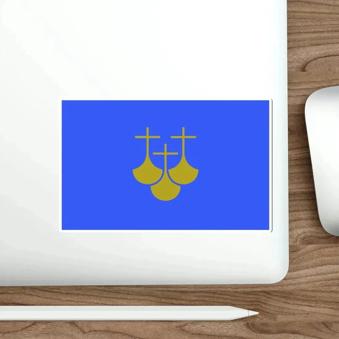 Flag of Møre of Romsdal Norway STICKER Vinyl Die-Cut Decal - The Sticker Space