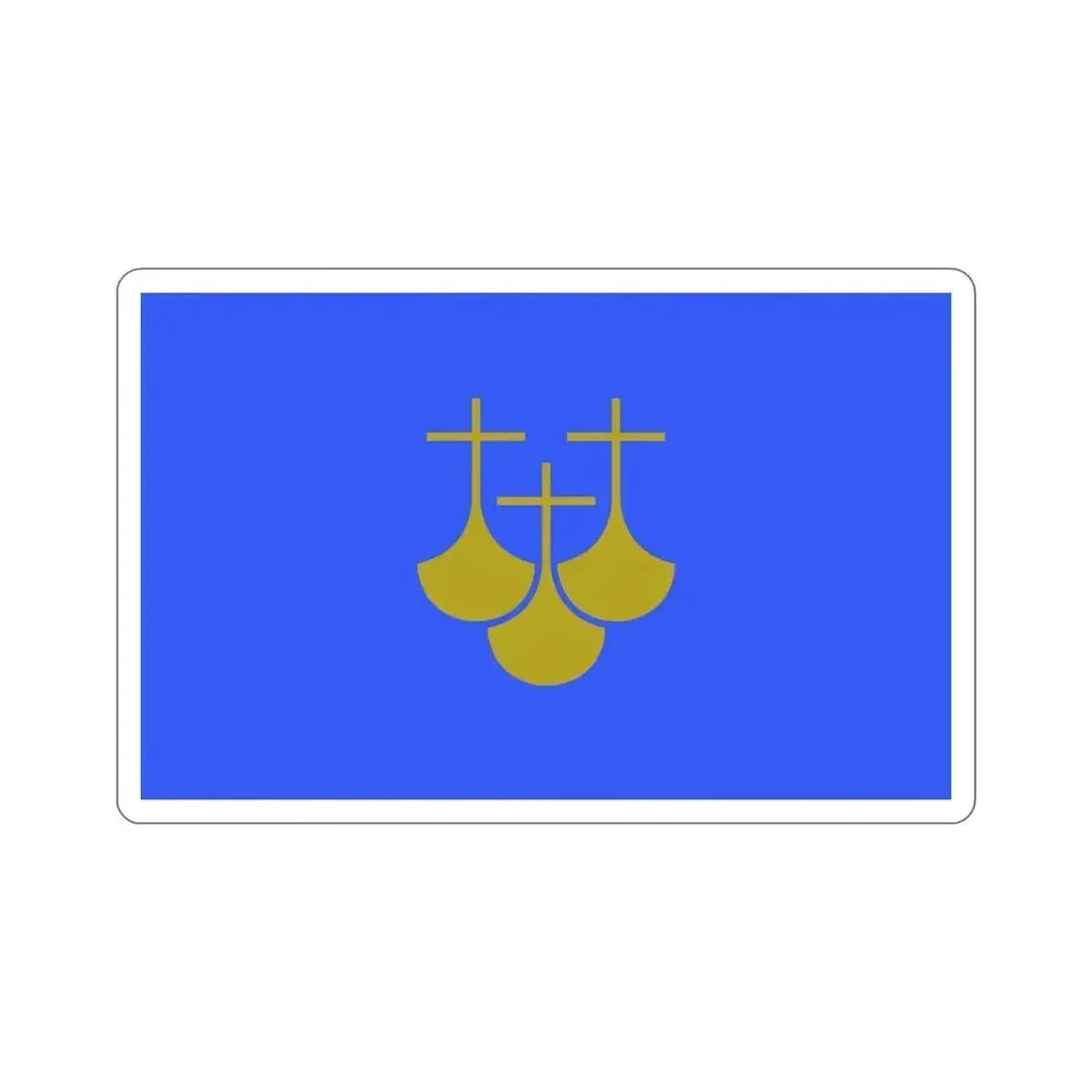 Flag of Møre of Romsdal Norway STICKER Vinyl Die-Cut Decal - The Sticker Space