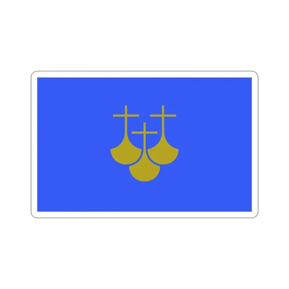 Flag of Møre of Romsdal Norway STICKER Vinyl Die-Cut Decal - The Sticker Space