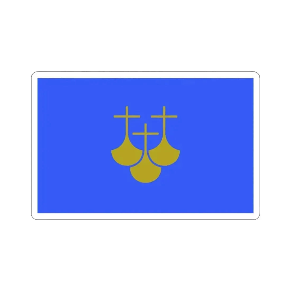 Flag of Møre of Romsdal Norway STICKER Vinyl Die-Cut Decal - The Sticker Space