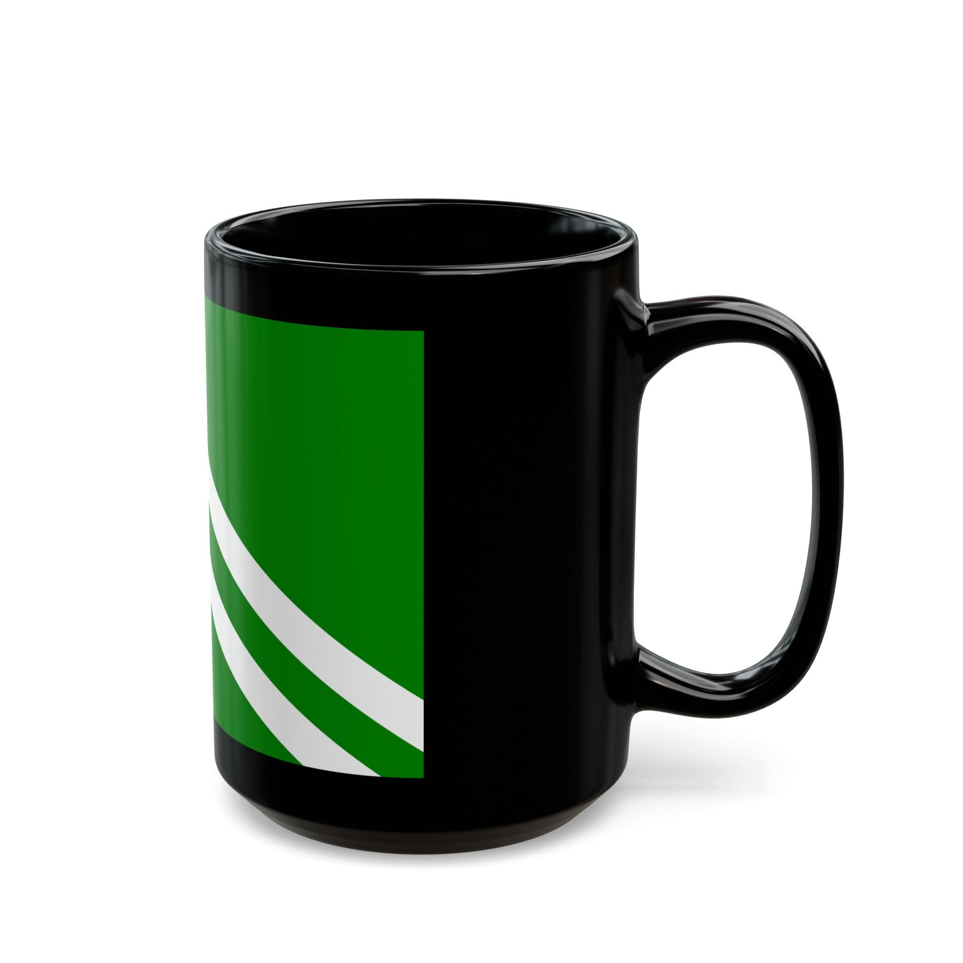 Flag of Msida Malta - Black Coffee Mug-The Sticker Space