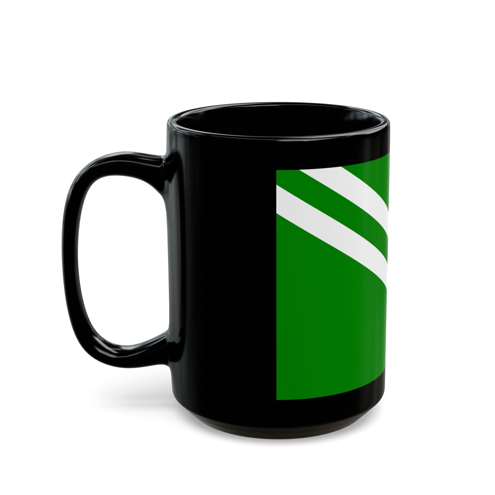 Flag of Msida Malta - Black Coffee Mug-The Sticker Space