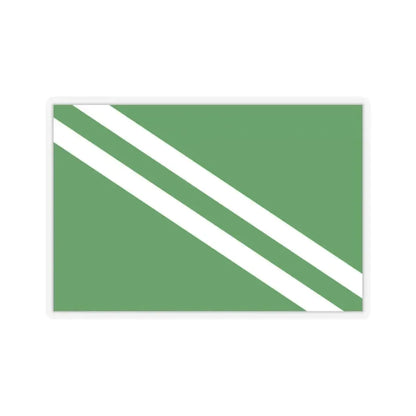 Flag of Msida Malta - STICKER Vinyl Kiss-Cut Decal 2 Inch Transparent - The Sticker Space