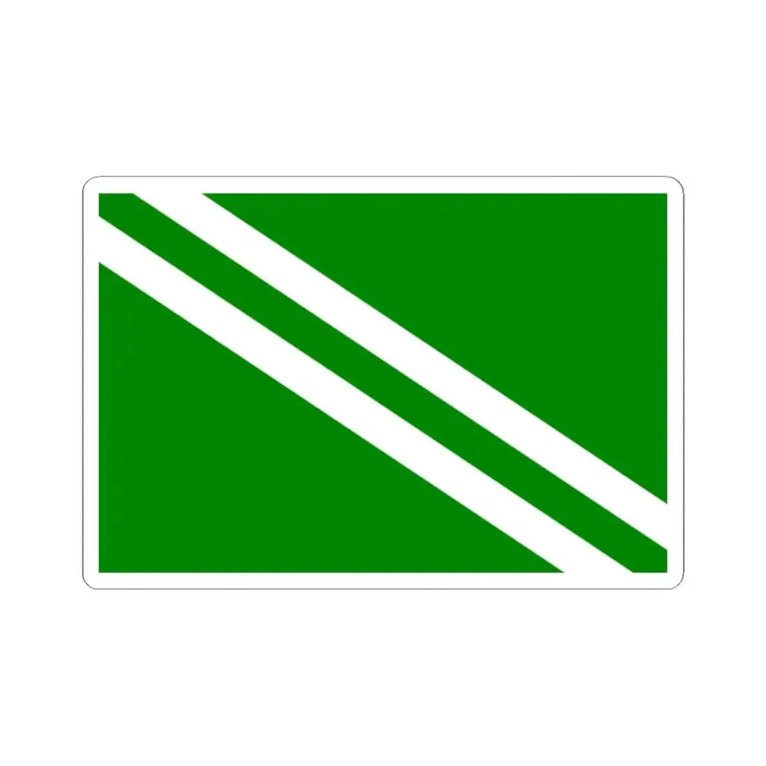 Flag of Msida Malta - STICKER Vinyl Kiss-Cut Decal 2 Inch White - The Sticker Space