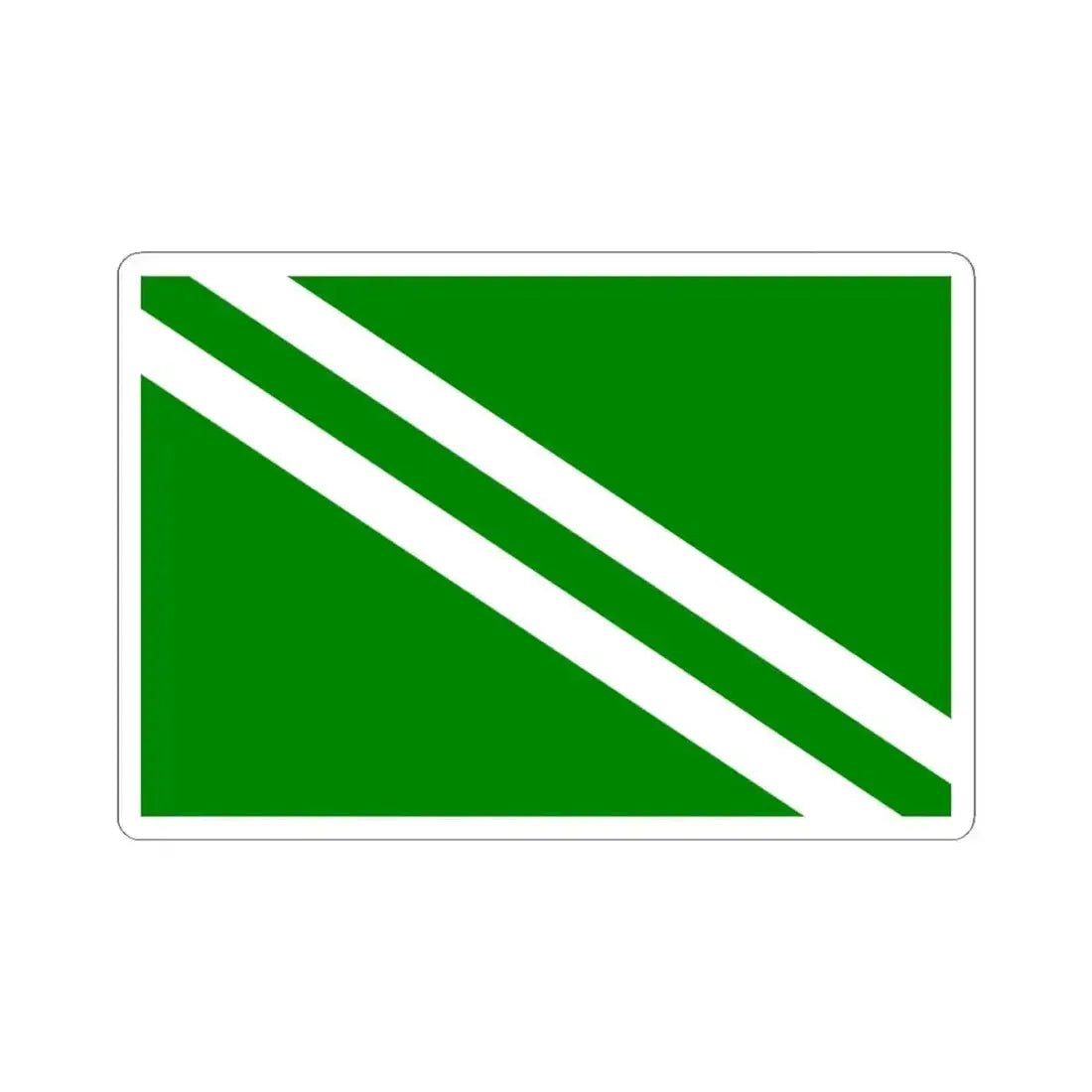 Flag of Msida Malta - STICKER Vinyl Kiss-Cut Decal 4 Inch White - The Sticker Space