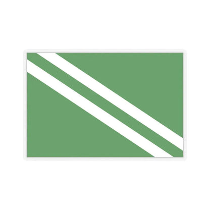 Flag of Msida Malta - STICKER Vinyl Kiss-Cut Decal 6 Inch Transparent - The Sticker Space