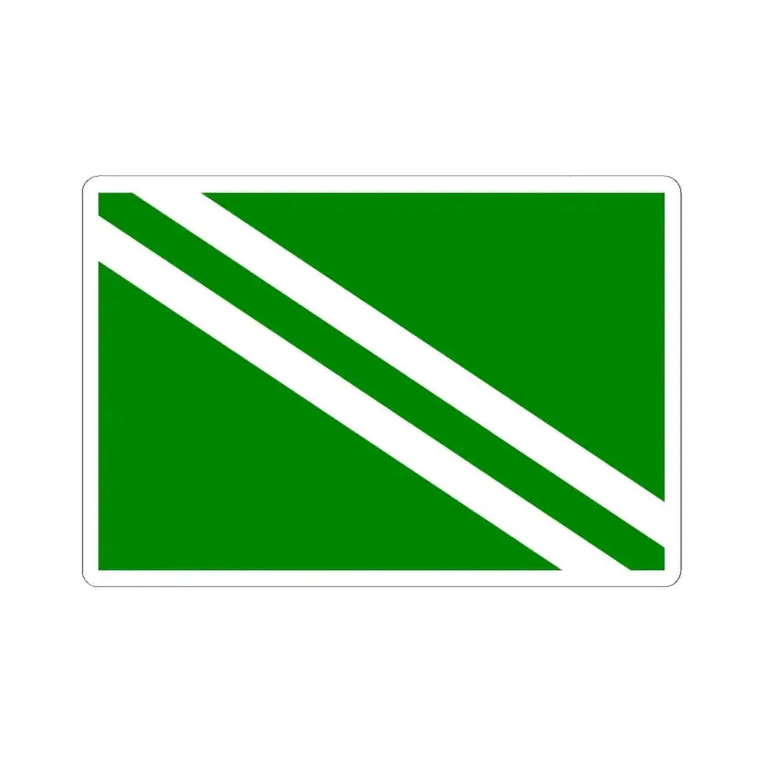 Flag of Msida Malta - STICKER Vinyl Kiss-Cut Decal 6 Inch White - The Sticker Space