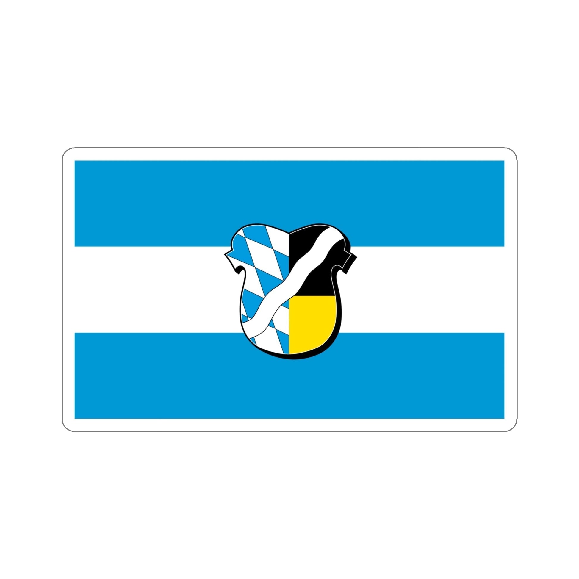 Flag of München Germany STICKER Vinyl Die-Cut Decal-6 Inch-The Sticker Space