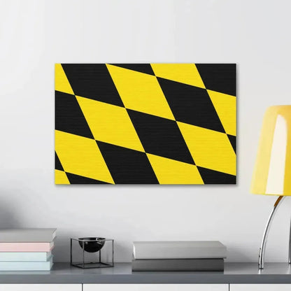 Flag of Munich 2 Germany - Canvas Wall Art - The Sticker Space