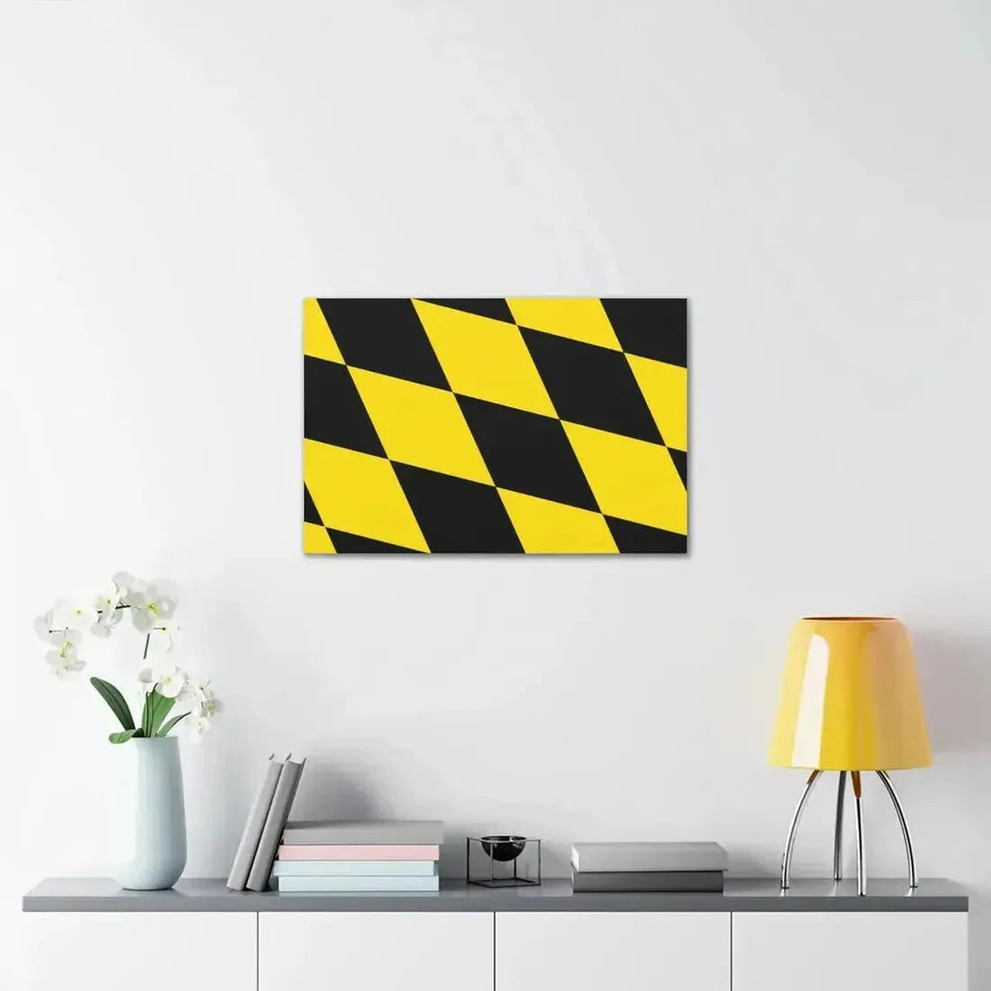 Flag of Munich 2 Germany - Canvas Wall Art - The Sticker Space