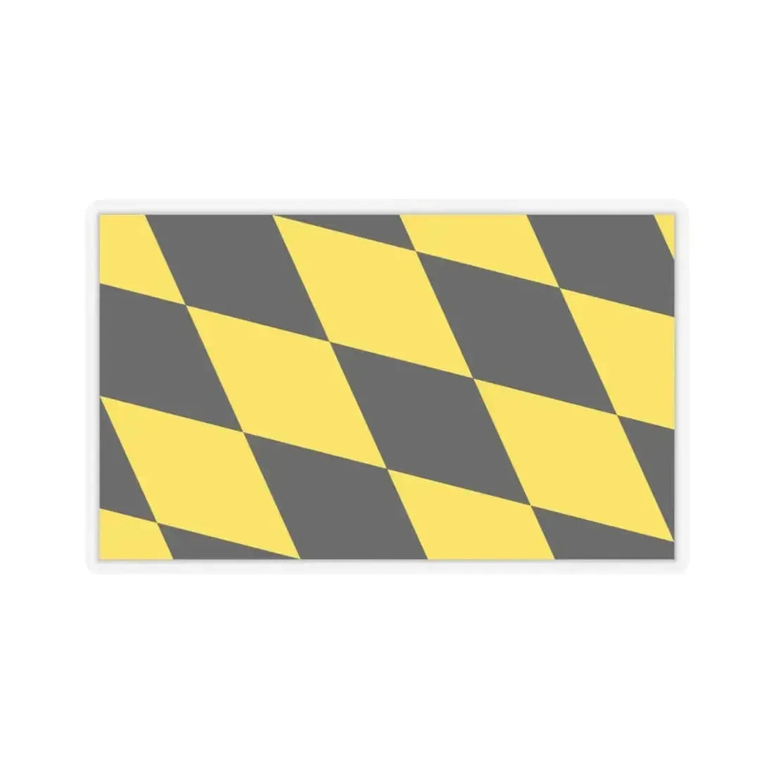 Flag of Munich 2 Germany - STICKER Vinyl Kiss-Cut Decal 4 Inch Transparent - The Sticker Space