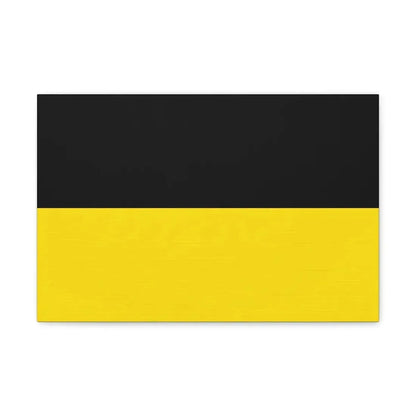Flag of Munich Germany - Canvas Wall Art 18″ x 12″ 1.25" - The Sticker Space