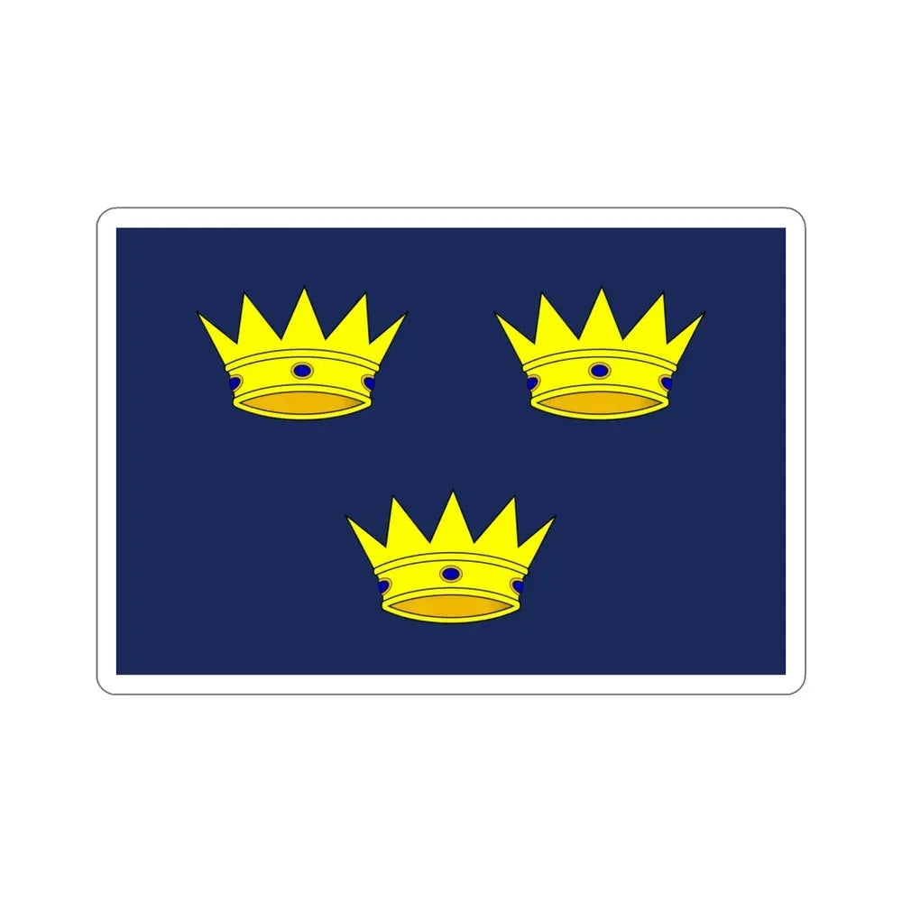 Flag of Munster Ireland STICKER Vinyl Die-Cut Decal 4 Inch - The Sticker Space