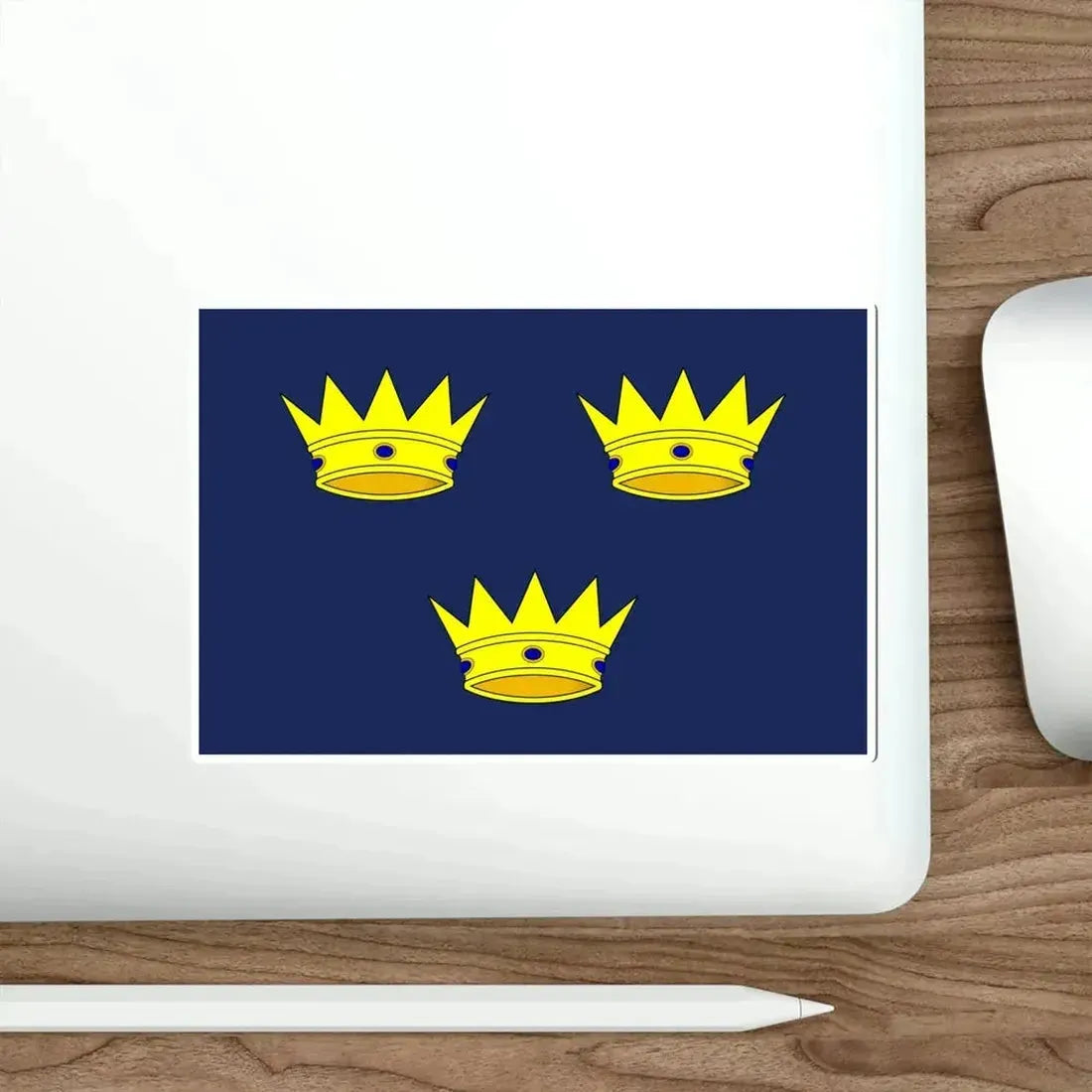 Flag of Munster Ireland STICKER Vinyl Die-Cut Decal - The Sticker Space