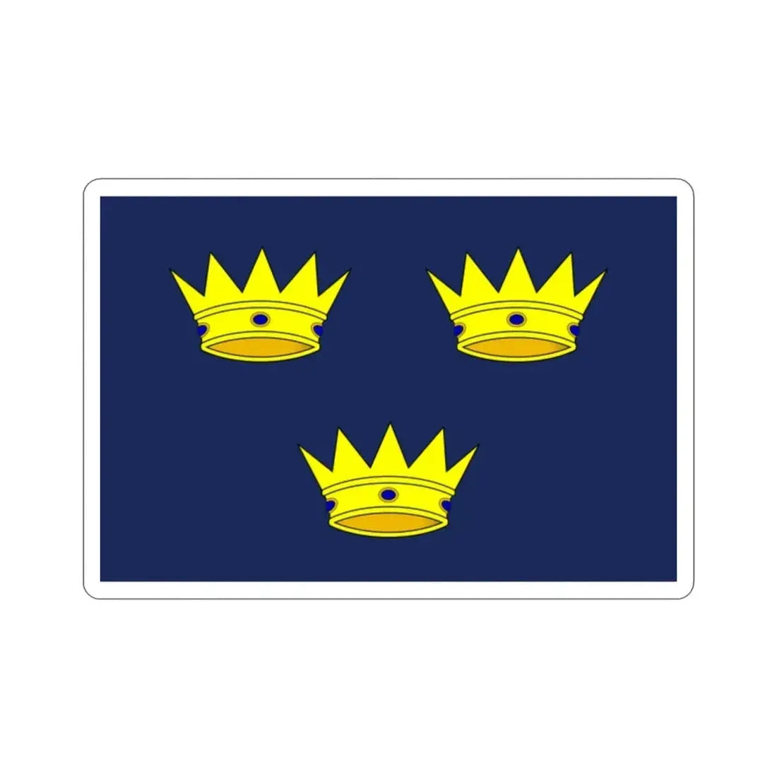 Flag of Munster Ireland STICKER Vinyl Die-Cut Decal - The Sticker Space