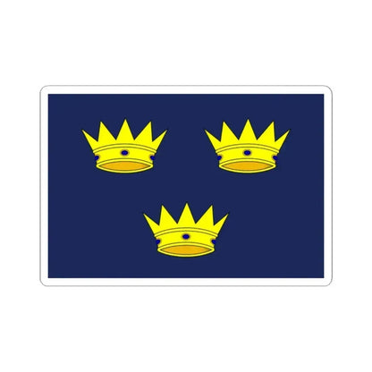Flag of Munster Ireland - STICKER Vinyl Kiss-Cut Decal 2 Inch White - The Sticker Space