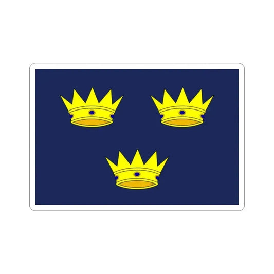 Flag of Munster Ireland - STICKER Vinyl Kiss-Cut Decal 2 Inch White - The Sticker Space