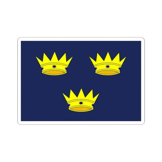 Flag of Munster Ireland - STICKER Vinyl Kiss-Cut Decal 2 Inch White - The Sticker Space
