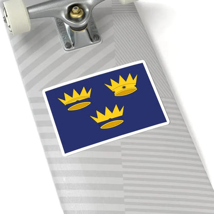 Flag of Munster (Ireland) STICKER Vinyl Kiss-Cut Decal - The Sticker Space