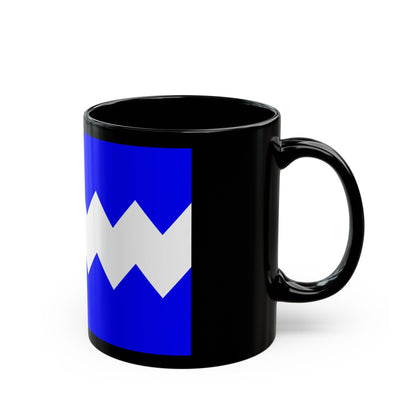 Flag of Munxar Malta - Black Coffee Mug-The Sticker Space