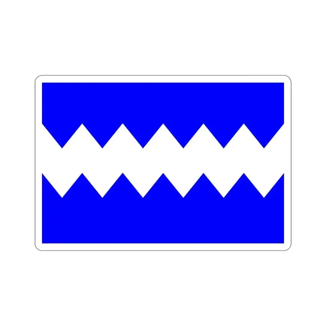 Flag of Munxar Malta STICKER Vinyl Die-Cut Decal 3 Inch - The Sticker Space
