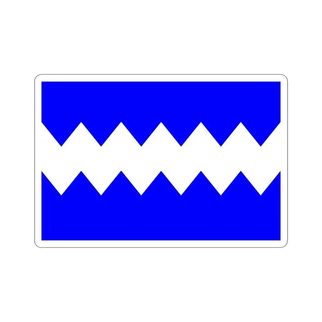 Flag of Munxar Malta STICKER Vinyl Die-Cut Decal 3 Inch - The Sticker Space