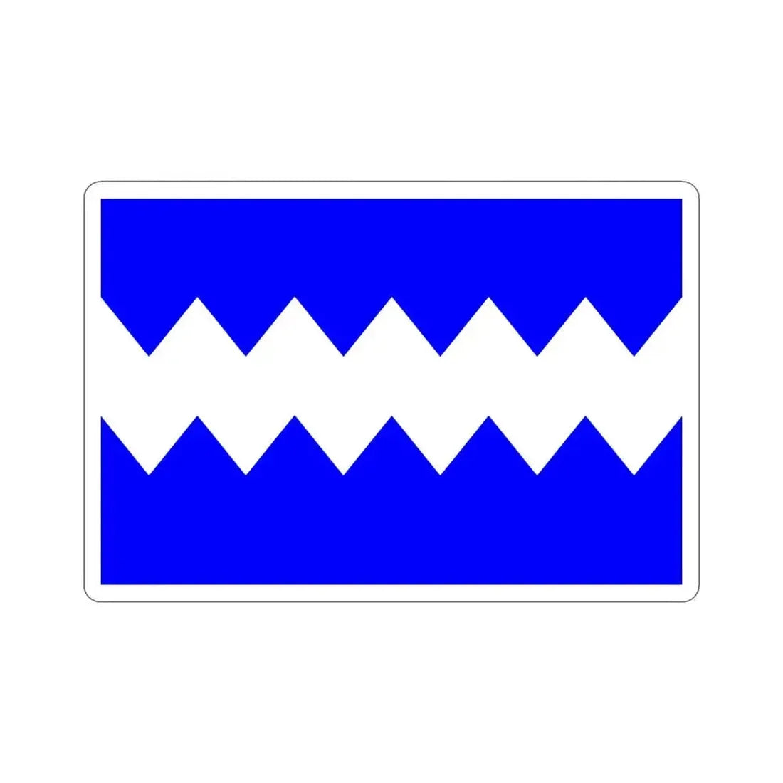 Flag of Munxar Malta STICKER Vinyl Die-Cut Decal 4 Inch - The Sticker Space