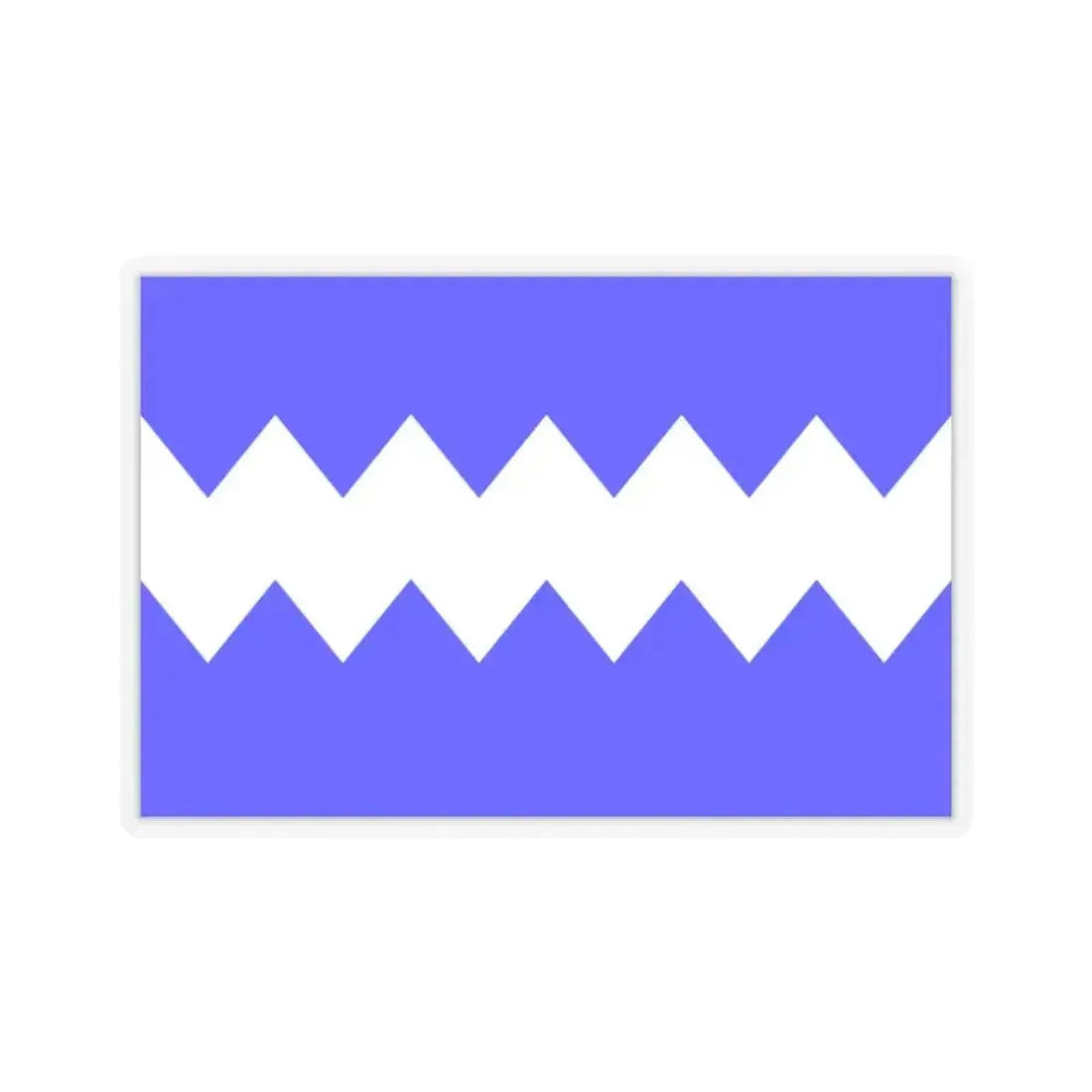 Flag of Munxar Malta - STICKER Vinyl Kiss-Cut Decal 2 Inch Transparent - The Sticker Space