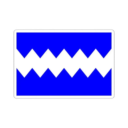 Flag of Munxar Malta - STICKER Vinyl Kiss-Cut Decal 3 Inch White - The Sticker Space