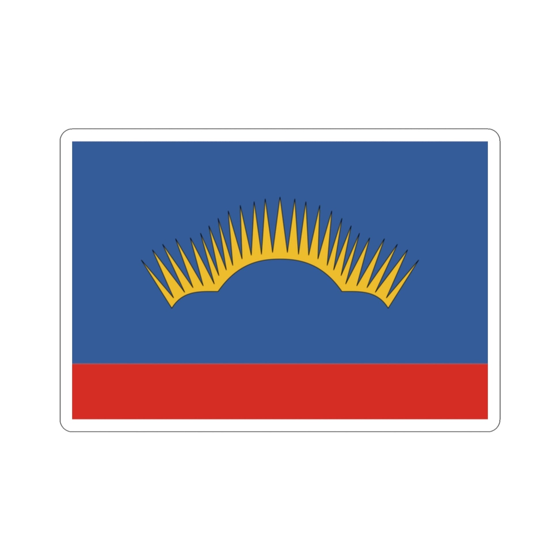 Flag of Murmansk Oblast Russia STICKER Vinyl Die-Cut Decal-2 Inch-The Sticker Space