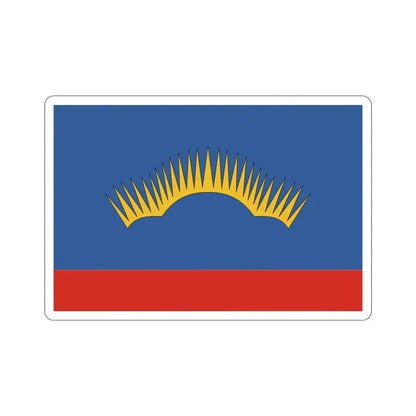 Flag of Murmansk Oblast Russia STICKER Vinyl Die-Cut Decal - The Sticker Space
