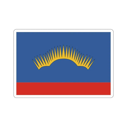 Flag of Murmansk Oblast Russia STICKER Vinyl Die-Cut Decal - The Sticker Space