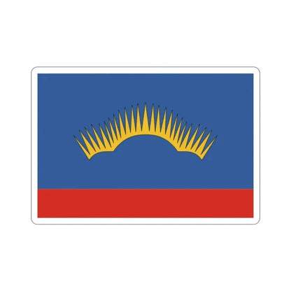 Flag of Murmansk Oblast Russia STICKER Vinyl Die-Cut Decal - The Sticker Space