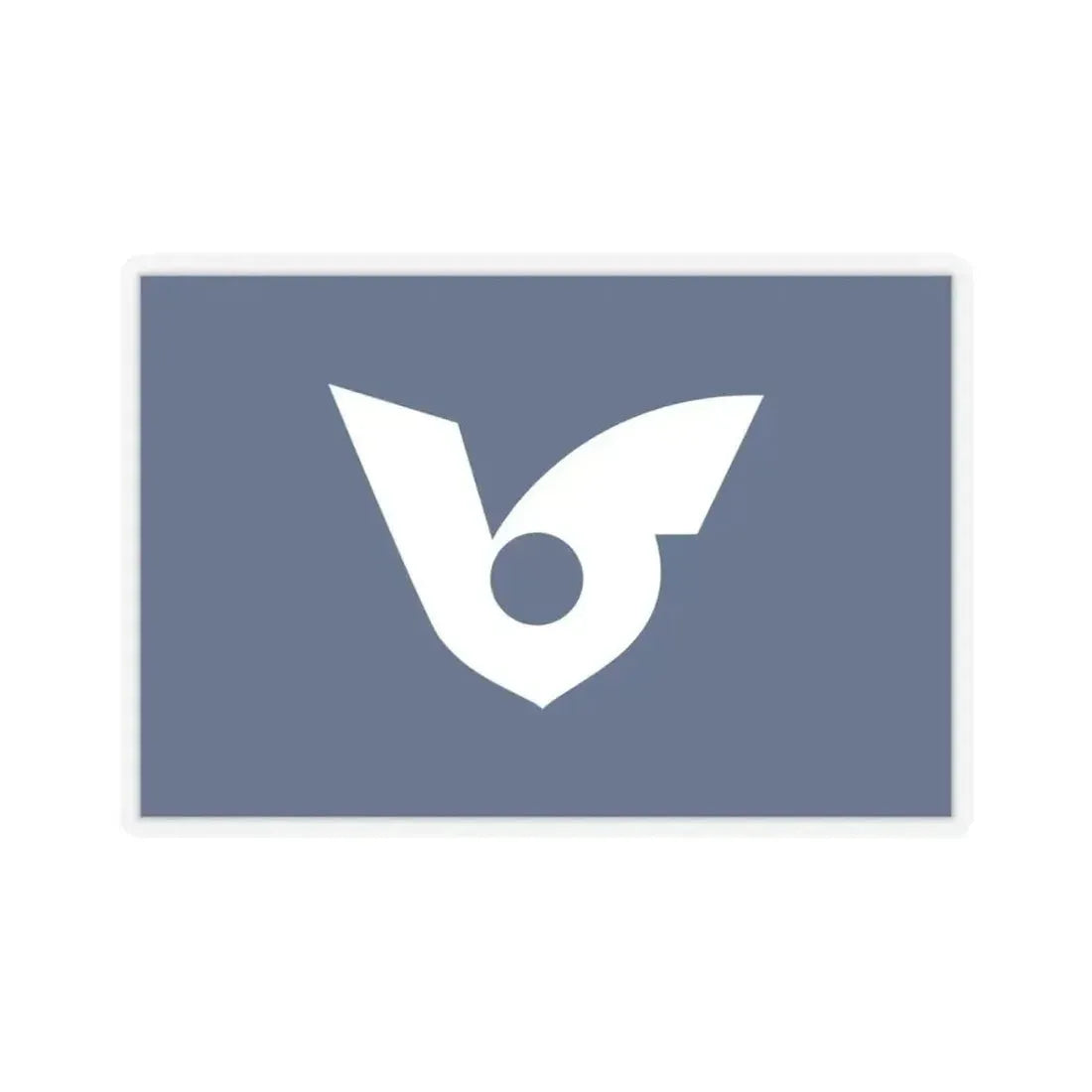 Flag of Musashimurayama Tokyo Japan - STICKER Vinyl Kiss-Cut Decal 4 Inch Transparent - The Sticker Space